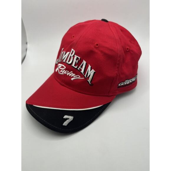 Jim Beam Robby Gordon Nascar Adult Baseball Cap Hat Motorsports Car Racing - Picture 2 of 14